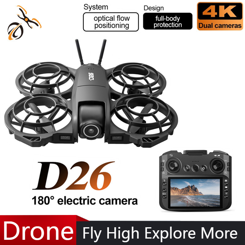 Drone Gimbal 2 Axis - طائرة بدون طيار D26 بدقة 4K