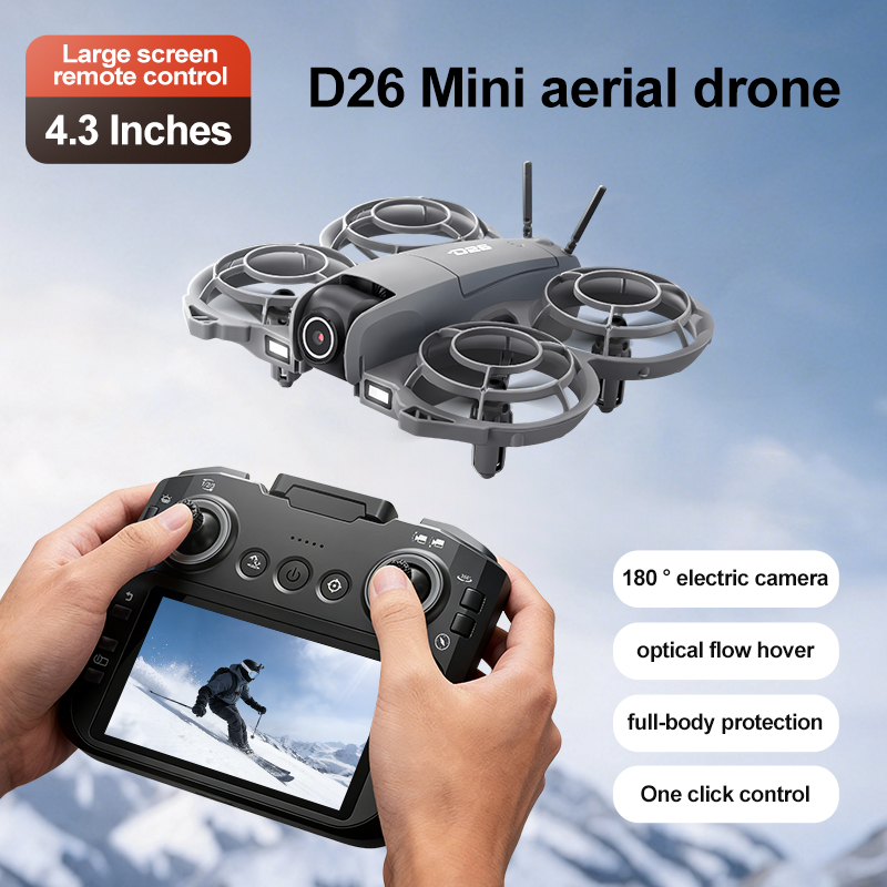 طائرة بدون طيار D26 بدقة 4K لل - مراجعة Drone Gimbal 2 Axis وسعره