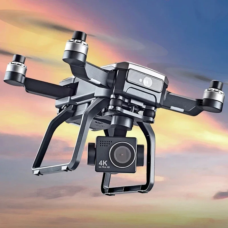طائرة بدون طيار SJRC F7s 4K PR - مراجعة Drone Gimbal 3 Axis وسعره