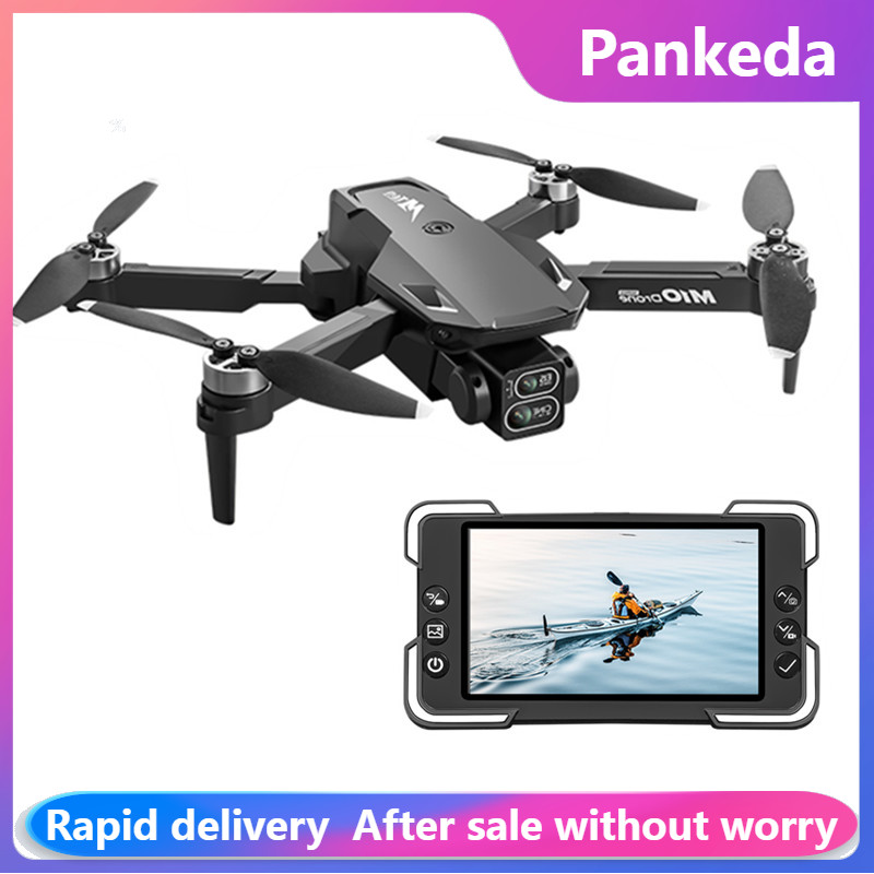 طائرة بدون طيار M10 مع كاميرا  - مراجعة Drone Gimbal 2 Axis وسعره