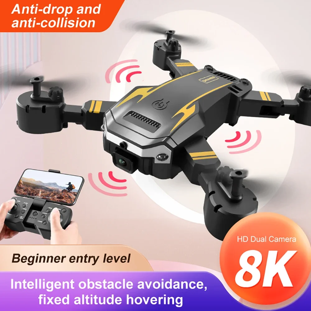 G6 الطائرة بدون طيار 8K 5G الم - مراجعة Drone Gimbal 2 Axis وسعره